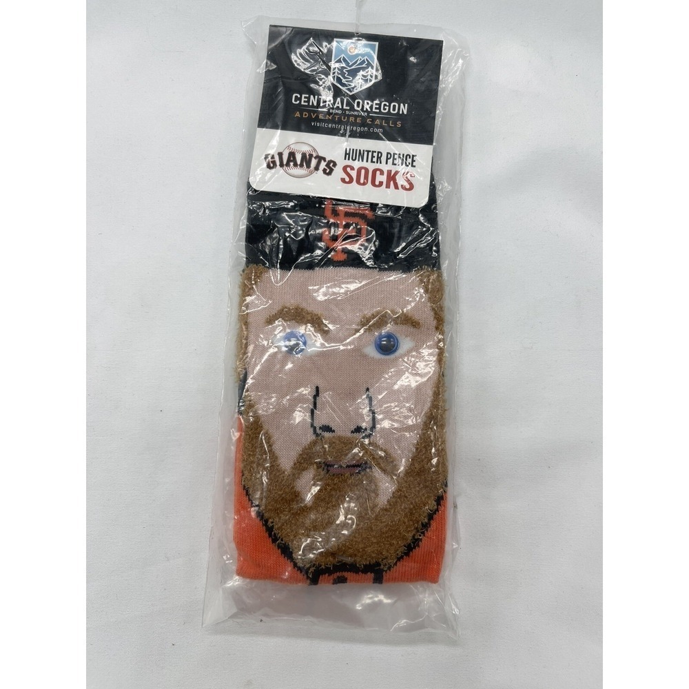 San Francisco Giants Hunter Pence Socks SGA San Francisco 4/29/2018 NEW